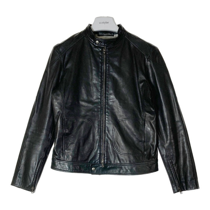 International gallery beams インターナショナルギャラリービームス レザージャケット ブラック size46 瑞穂店