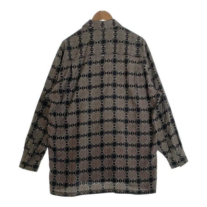 Christian Dior MONSIEUR クリスチャンディオールムッシュ 総柄 長袖シャツ ブラック BLS-6141 Size L 福生店