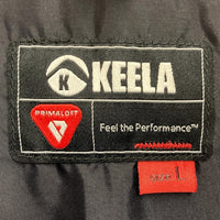 KEELA キーラ プルオーバージャケット BELAY OVER THE HEAD SMOCK プリマロフト中綿 スタンドスモック ブラック sizeL 瑞穂店