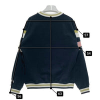 X-LARGE エクストララージ ベースボールロゴ Vネックスウェットトレーナー ブラック 101233012017 Size S 瑞穂店