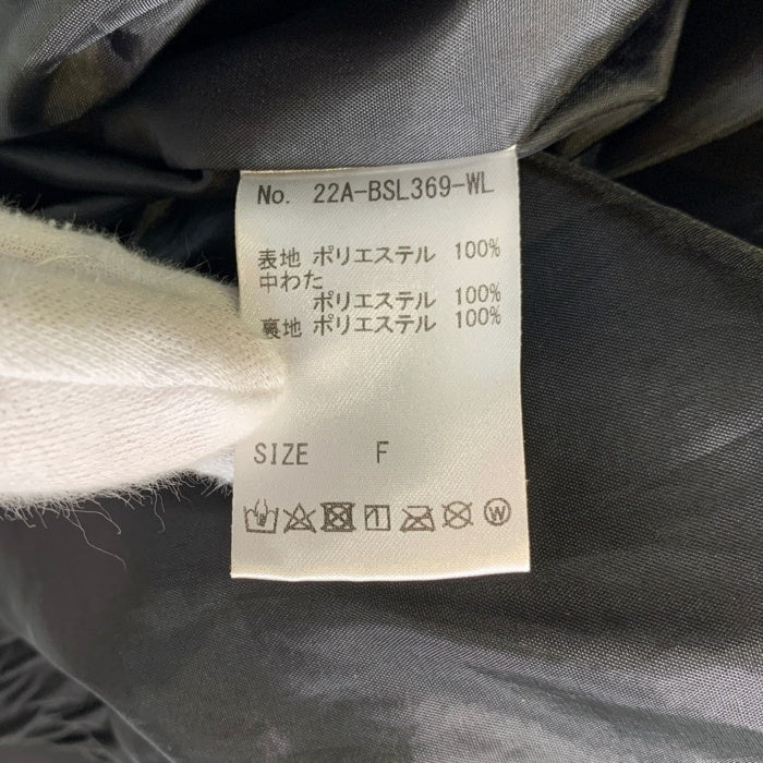 WHITELAND ホワイトランド ダウンジャケット ブラック 22A-BSL369-WL Size F 福生店