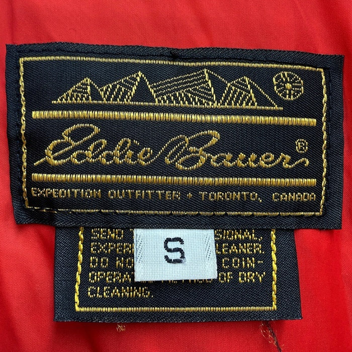 EDDIE BAUER エディバウアー 黒タグ マッキーノクルーザー ジャケット バッファローチェック レッド sizeS ※内タグの切れ 瑞穂店
