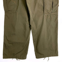 60’s U.S.ARMY 米軍 ジャングルファティーグ ミリタリーカーゴパンツ オリーブ リップストップ 8405-935-3307 69年会計 1 Size M-S 福生店
