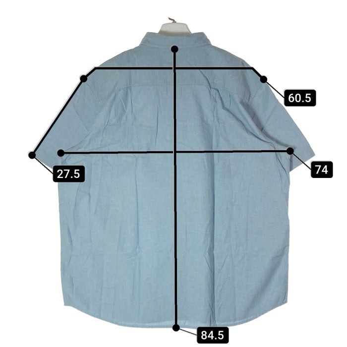 Carhartt カーハート コットン ボタンダウンシャツ タグ写真参照 半袖 Size 2XL 瑞穂店
