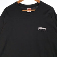 SUPREME シュプリーム 24AW THRASHER スラッシャー Cross Tee クロス プリントTシャツ ブラック Size XXL 福生店