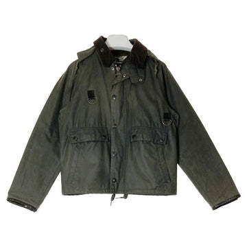 Barbour バブアー 1202060 ショート丈 オイルドコーティングジャケット SL SPEY フード付き カーキ size36 瑞穂店