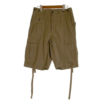 NIGEL CABOURN ナイジェルケーボン アーミーカーゴショート ショートパンツ バックサテン カーキ 8050-00-51012-1-3 Size 34 福生店