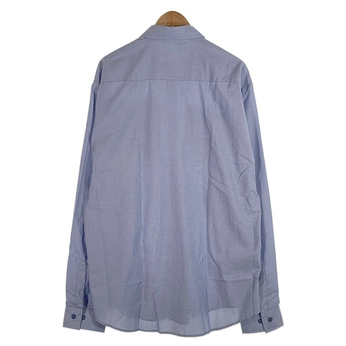 90's DSCP U.S.NAVY 米海軍 ユーティリティシャツ ワッペン後付け ライトブルー 98年会計 Size XXL 福生店