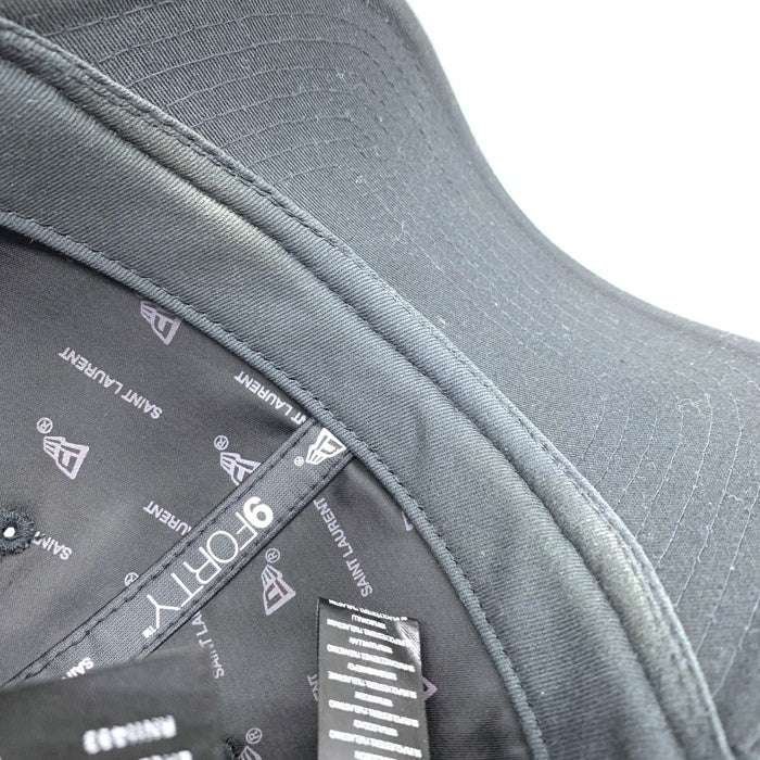 SAINT LAURENT サンローラン New Era ニューエラ 9FORTY ベースキャップ ブラック 687687YCL361000 福生店