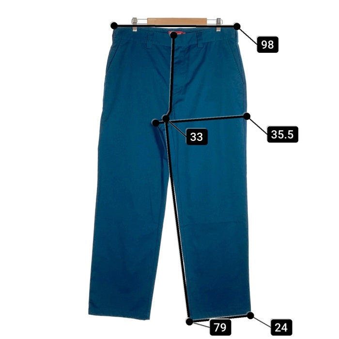 SUPREME シュプリーム Work Pant ワークパンツ チノ サックスブルー Size 36 福生店