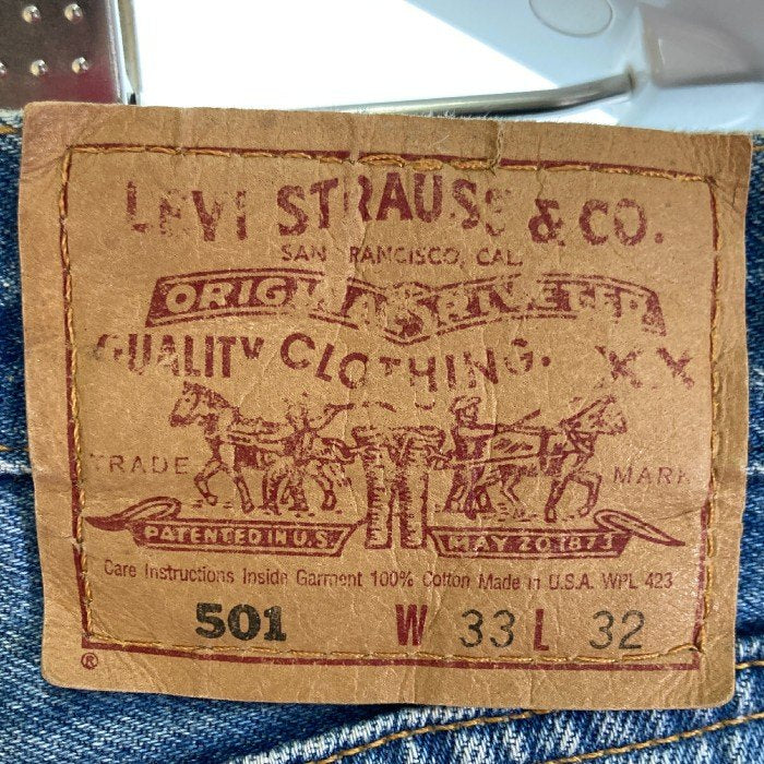 Levi's リーバイス 501-6191 USA製  90s デニムパンツ ジーンズ インディゴ sizeW33 瑞穂店