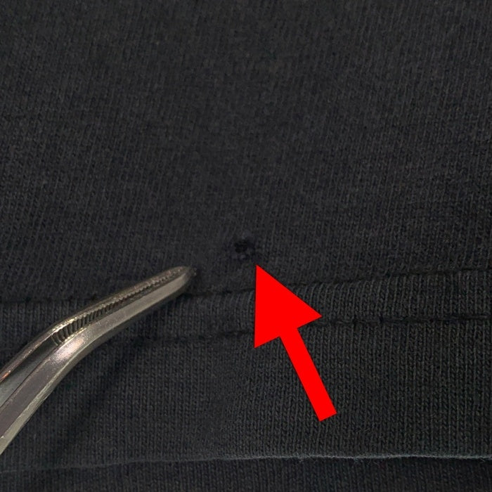 SUN SURF サンサーフ Menehune Hut メネフネ ハット バックプリント 半袖 Tシャツ ブラック USA製 Size S 福生店