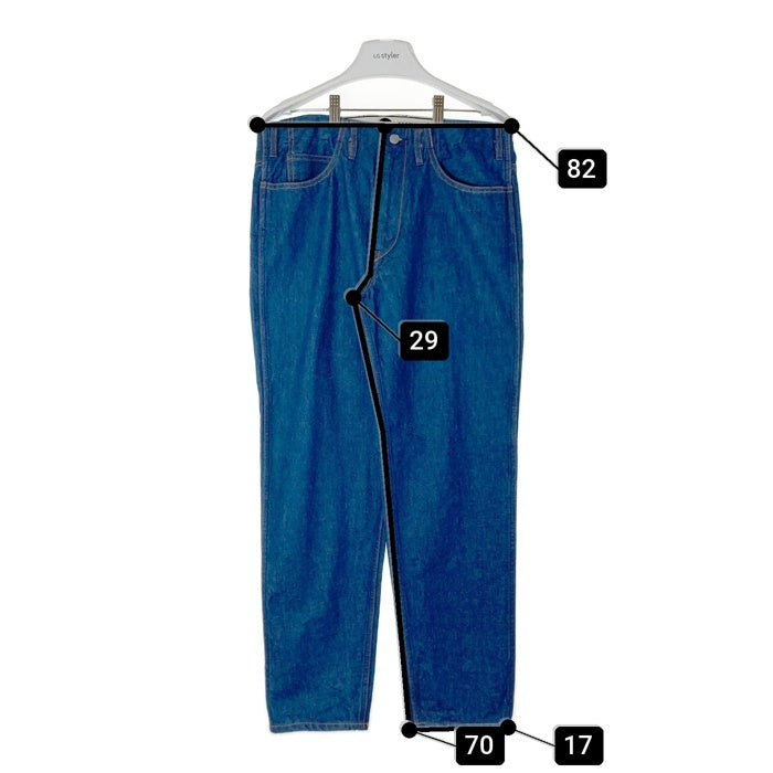 WESTOVERALLS ウエストオーバーオールズ 806T テーパード デニムパンツ インディゴ size32 瑞穂店