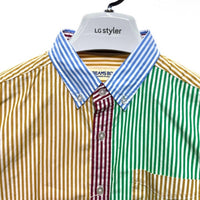 BEAMS BOY ビームスボーイ 13-11-0109-163 ストライプ クレイジーパターン 長袖シャツ マルチカラー sizeFREE 瑞穂店