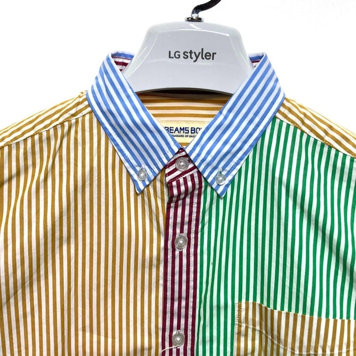 BEAMS BOY ビームスボーイ 13-11-0109-163 ストライプ クレイジーパターン 長袖シャツ マルチカラー sizeFREE 瑞穂店