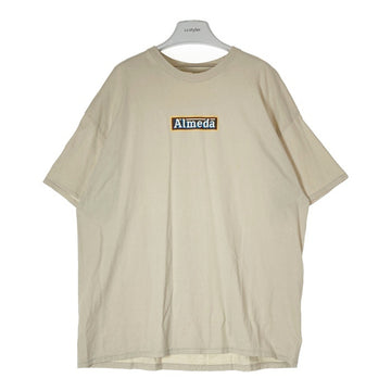 The Almeda Club アルメダクラブ BOXLOGO Tee ボックスロゴ Tシャツ ベージュ sizeXXL 瑞穂店