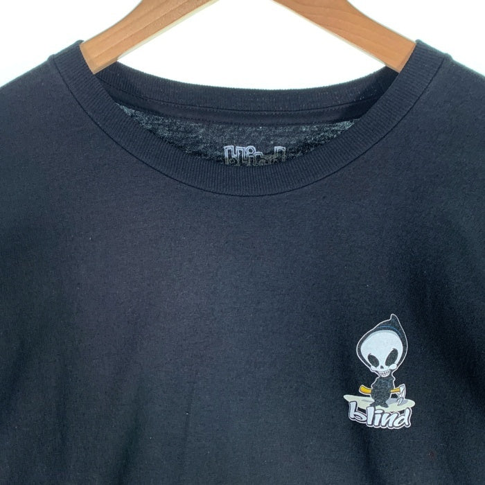 Blind Skateboards ブラインド スケートボード Reaper リーパー 半袖 Tシャツ ブラック Size Large 福生店