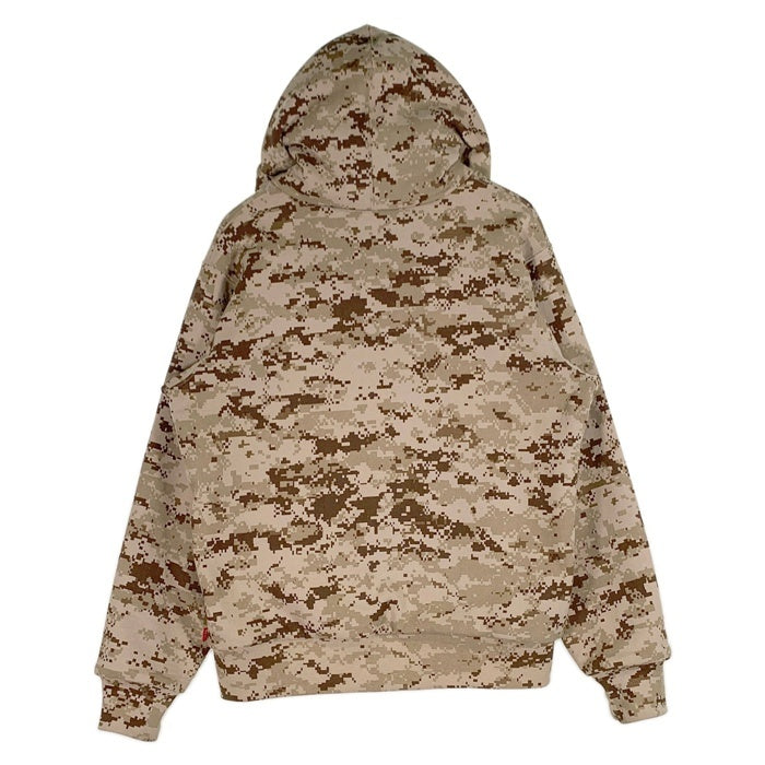 SUPREME シュプリーム 17AW Arc Logo Thermal Zip Up Sweatshirt アーチロゴ サーマルジップアップ スウェットパーカー Tan Digi Camo タン デジカモ Size M 福生店