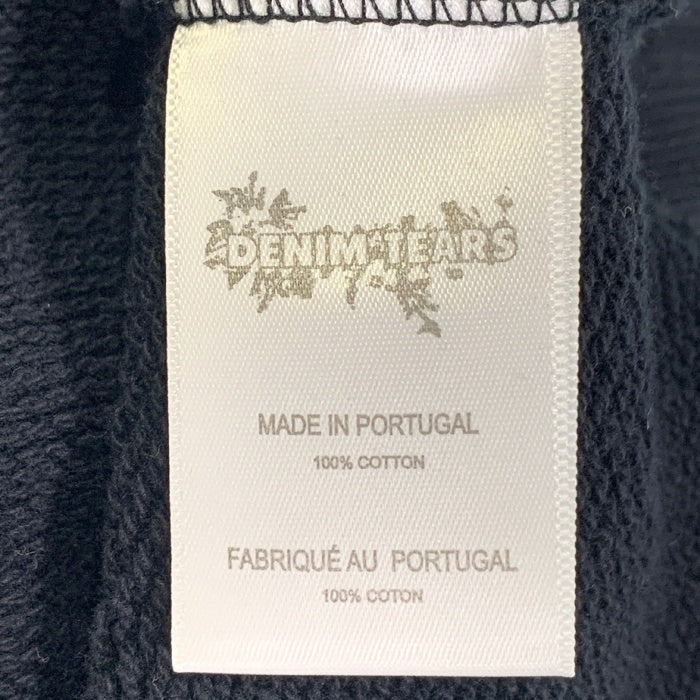 DENIM TEARS デニムティアーズ 24AW CPFM カクタスプラントフリーマーケット Wreath Hoodie リース プリント プルオーバースウェットパーカー ブラック Size L 福生店