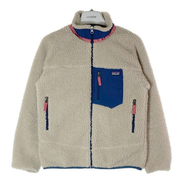 Patagonia パタゴニア 65625FA20 Kids Classic Retro-X Jacket ボアフリース ジャケット スタンドカラー ベージュ sizeキッズXL 瑞穂店