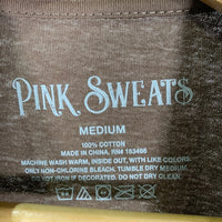 PINK SWEATS ピンクスウェッツ Pink Planet SS TEE プリントTシャツ ブラウン Size M 福生店