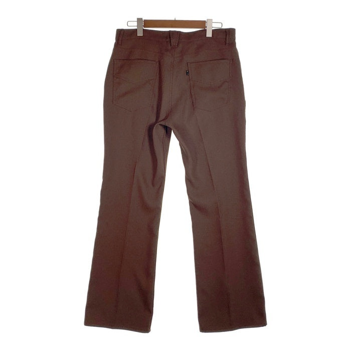 Needles ニードルズ Boot-Cut Jean Poly Twill ポリツイル ブーツカットパンツ ブラウン NS179 Size L 福生店