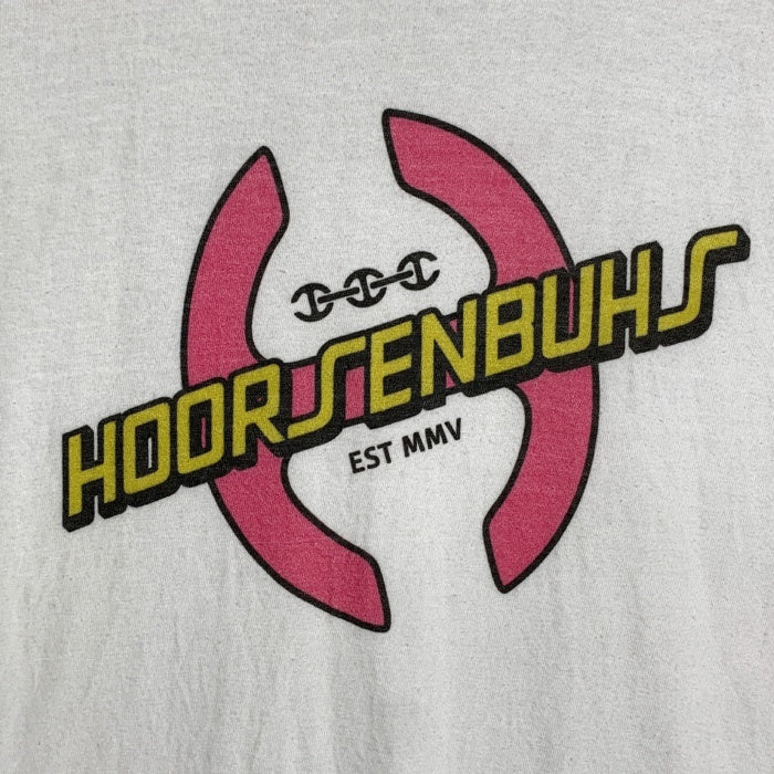 HOORSENBUHS ホーセンブース UNDER R アンダーアール Skate Graphic Tee スケートグラフィック Tシャツ ホワイト ロンハーマン Size L 福生店