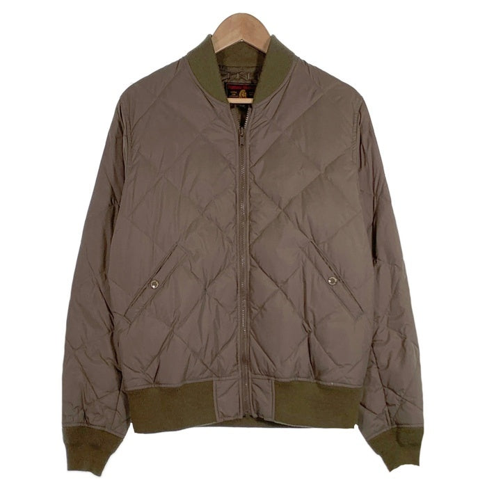 HYSTERIC GLAMOUR ヒステリックグラマー ナイロン キルティングジャケット プリマロフト オリーブ 0253AB10 Size L 福生店