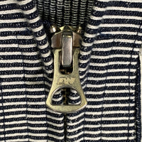 LOOPWHEELER ループウィラー 受注会限定 ヒッコリー 吊り天笠 ジップ カーディガン 南方スペシャル ヒッコリー ストライプ Size S 福生店