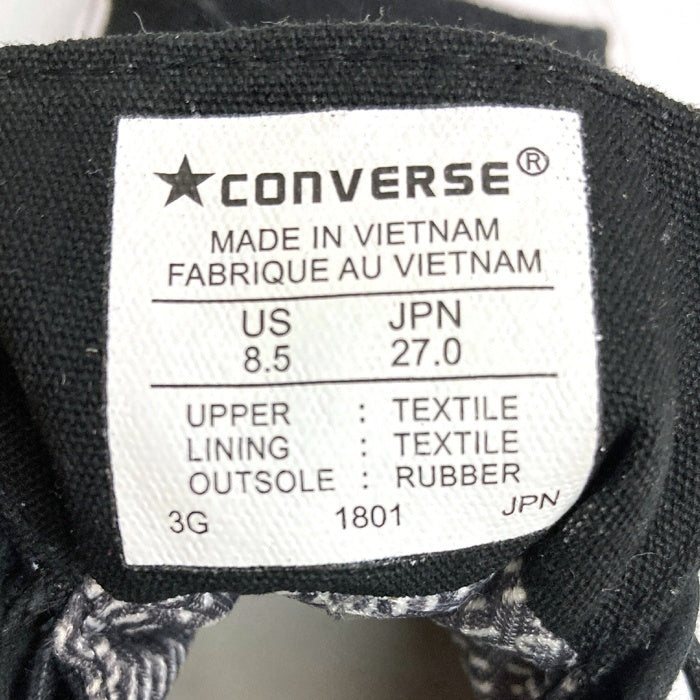 CONVERSE コンバース REACT Jack Pursell GORE-TEX スニーカー ブラック size27cm 瑞穂店