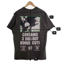 UNION ユニオン 24AW BUG OUT TEE デラソウル ピグメントダイ プリントTシャツ ヴィンテージブラック Size L 福生店