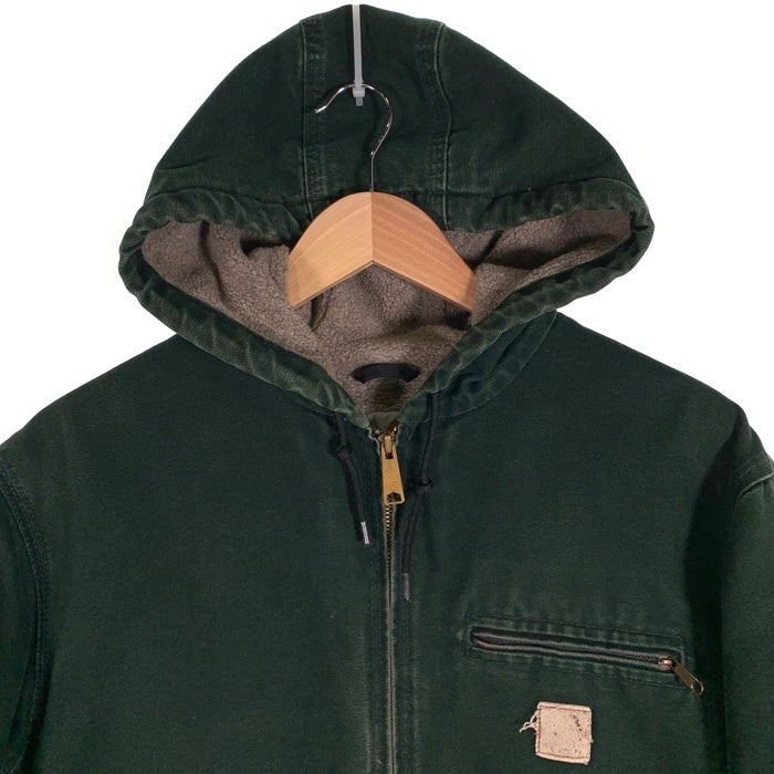 00's CARHARTT カーハート DUCK ACTIVE JACKET 裏ボア ダック アクティブジャケット グリーン J141 SPC Size Medium Regular 福生店