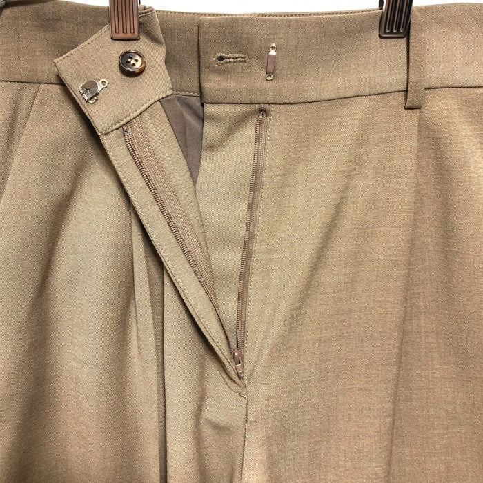 CLANE クラネ 11110-7112 SEMI WIDE TUCK PANTS タックパンツ ベージュ size1 瑞穂店