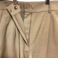 CLANE クラネ 11110-7112 SEMI WIDE TUCK PANTS タックパンツ ベージュ size1 瑞穂店