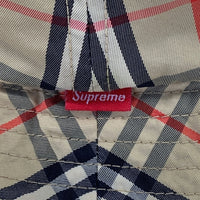 SUPREME シュプリーム BURBERRY バーバリー 22SS Crusher Hat クラッシャー ハット バケットハット チェック ベージュ USA製 Size S/M 福生店