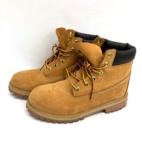 Timberland ティンバーランド 12909 6インチ イエローブーツ size23.5cm ベージュ 瑞穂店