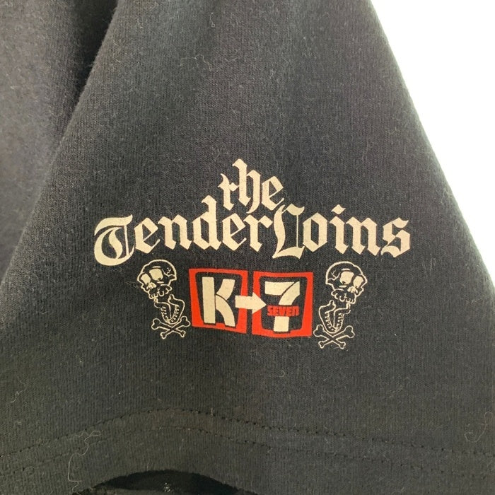 TENDERLOIN テンダーロイン ロゴプリント 半袖 Tシャツ ブラック Size M 福生店