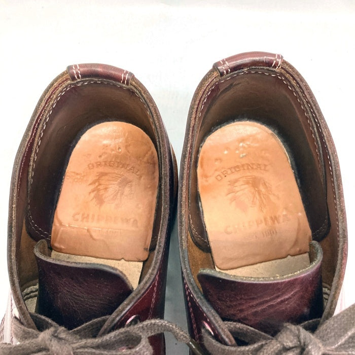 CHIPPEWA チペワ 1901M74 4 INCH SERVICE OXFORD 4インチ サービス オックスフォード コードバン ブーツ ブラウン size8D 瑞穂店