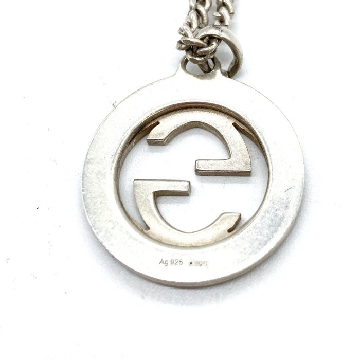 GUCCI グッチ インターロッキングG 925 シルバー ネックレス 瑞穂店