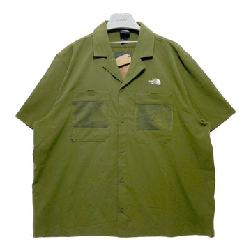 THE NORTH FACE ノースフェイス M FIRST TRAIL S/S SHIRT ファーストトレイル ショートスリーブシャツ オリーブ NF0A87QKPIB Size XXL 瑞穂店