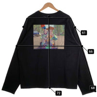 WIND AND SEA ウィンダンシー TOY STORY トイストーリー 長袖 ポケット Tシャツ ロンT ブラック WDS-C-TSR-26-Q3-CS-04 Size XL 福生店