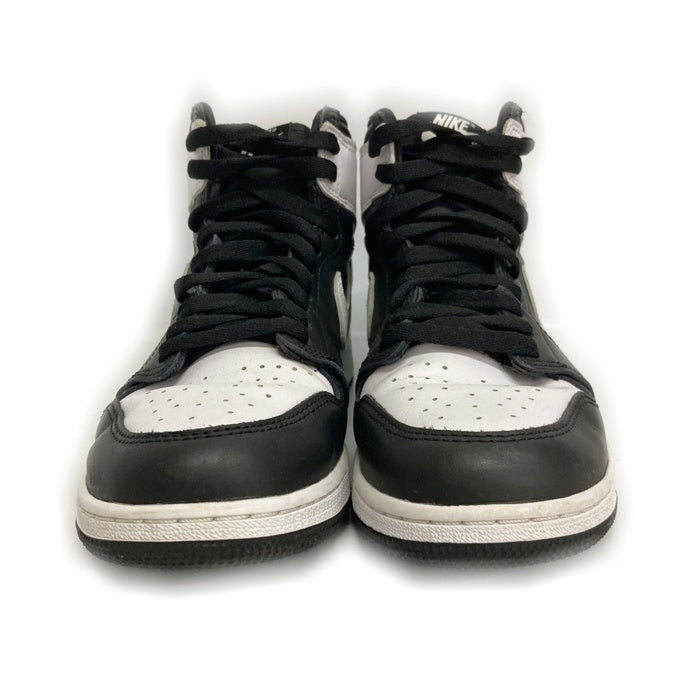 NIKE ナイキ FD1437-010 GS Air Jordan 1 Retro High OG スニーカー Black/White ホワイトxブラック size24.5cm 瑞穂店