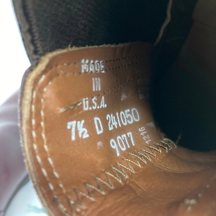 RED WING レッドウィング 9077 MIL-1 Congress Boots ミルワン コングレス サイドゴア ブーツ ブラックチェリー size7.5D 瑞穂店