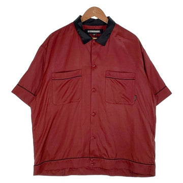 NEIGHBORHOOD ネイバーフッド 23SS BOWLING SHIRT SS ボーリングシャツ ボルドー レーヨン コットン 231SPNH-SHM04 Size XL 福生店