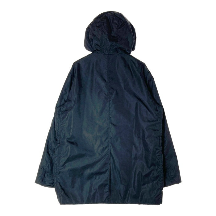 PRADA プラダ 24V3770 ナイロン フーデッド ジップアップジャケット 中綿 ブラック SizeXL 瑞穂店