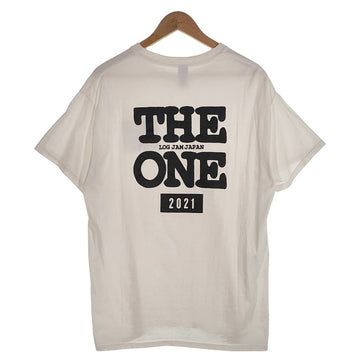 THE ONE log jam japan 2021 Tee  ザワン プリントTシャツ ホワイト Size L 福生店