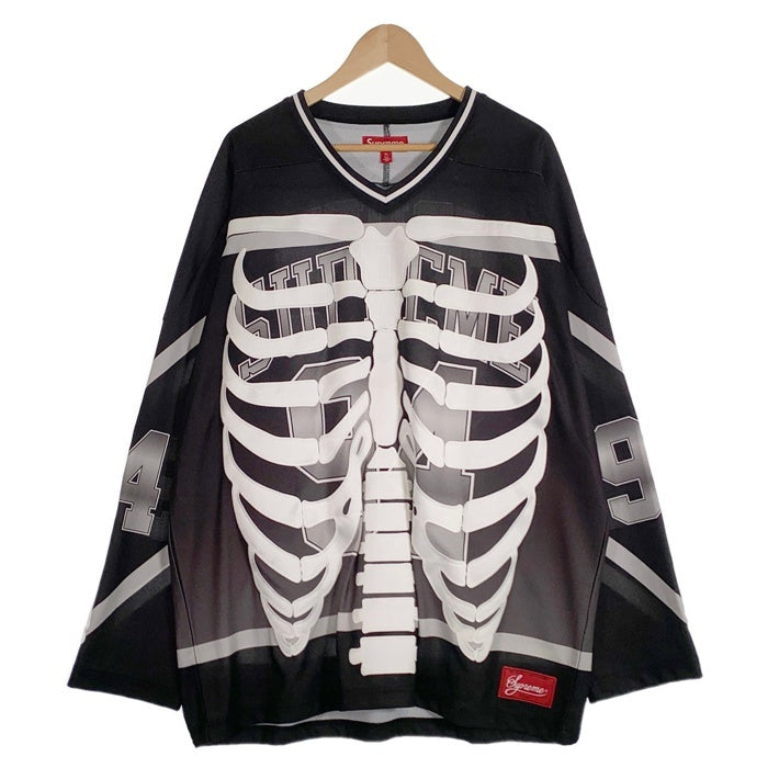 SUPREME シュプリーム 23AW Bones Hockey Jersey ボーンズ ホッケージャージ トップ ブラック Size XL 福生店