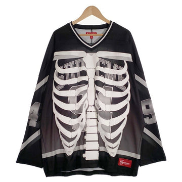SUPREME シュプリーム 23AW Bones Hockey Jersey ボーンズ ホッケージャージ トップ ブラック Size XL 福生店