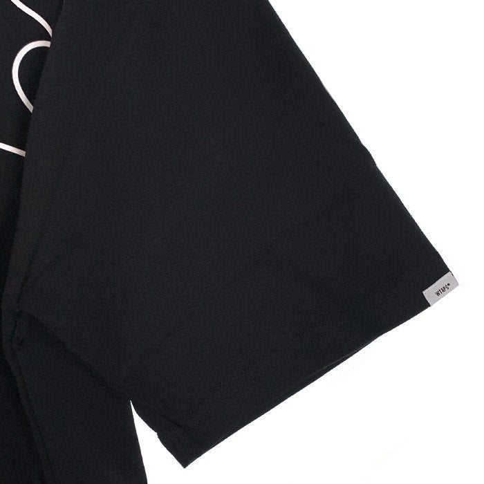 WTAPS ダブルタップス 20SS FLAMES TEE プリントTシャツ ブラック Size 02 福生店