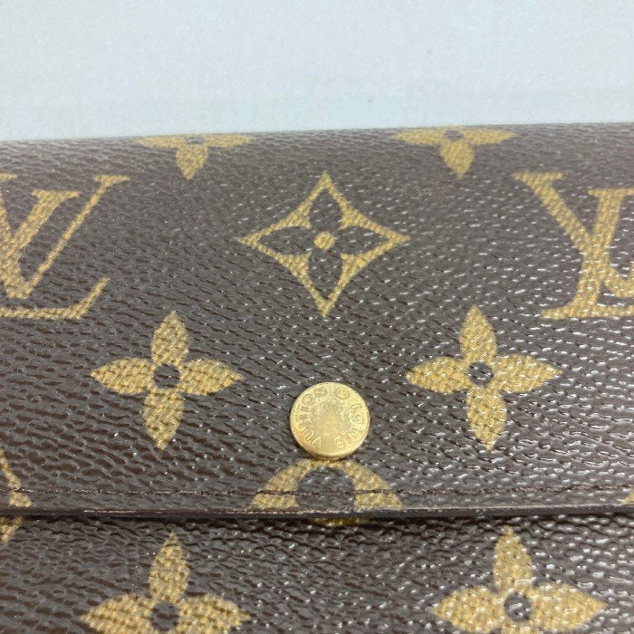 LOUIS VUITTON ルイヴィトン M61725 モノグラム ポシェット ポルトモネ クレディ 二つ折り 長財布 ブラウン 瑞穂店